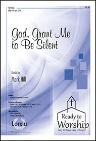 God, Grant Me to Be Silent SAB choral sheet music cover Thumbnail